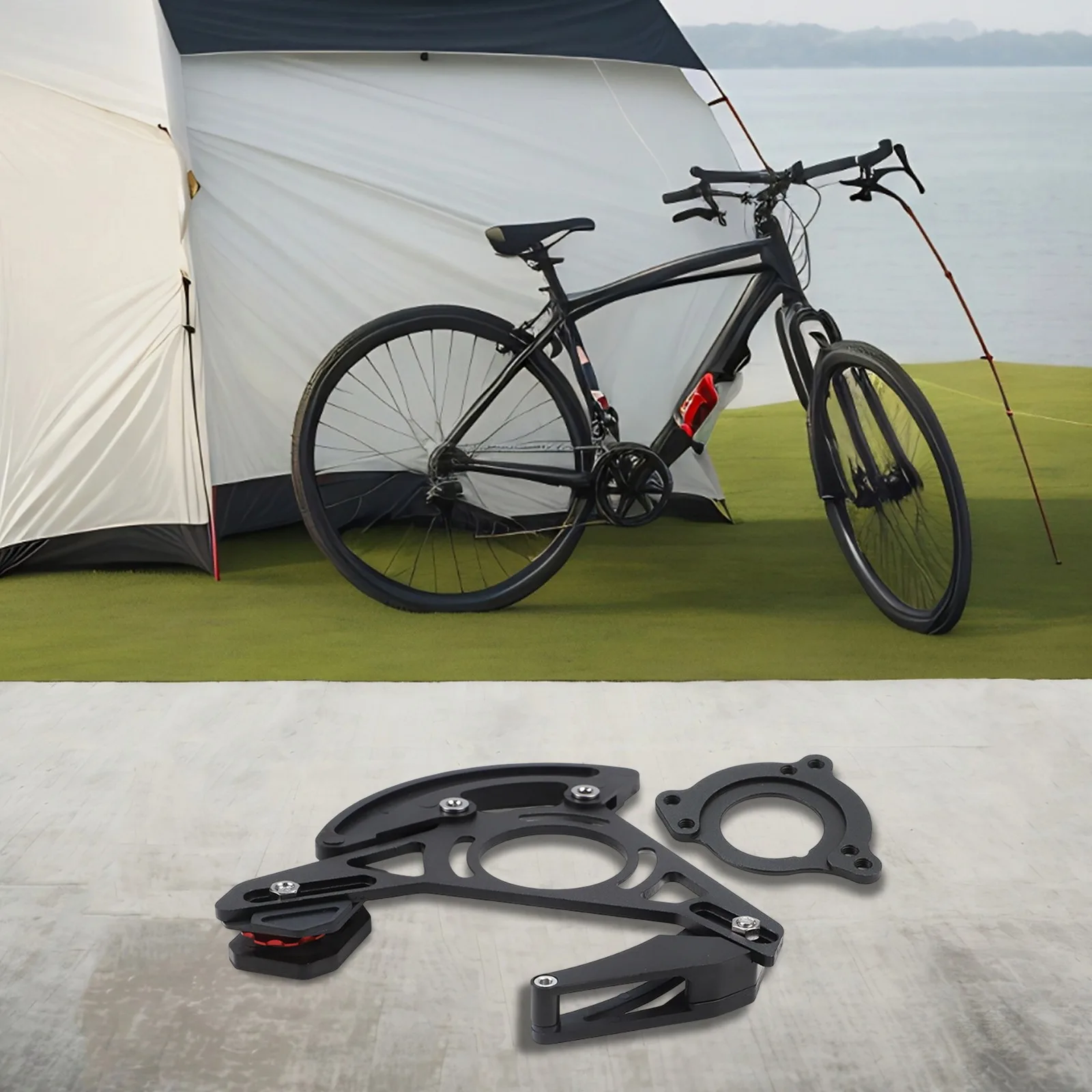 /Mountain /Bike /Single Disc Chain Guide 32T-38T Aluminum Alloy Chain Protector For ISCG03 ISCG05 Bottom Bracket Cycling Parts