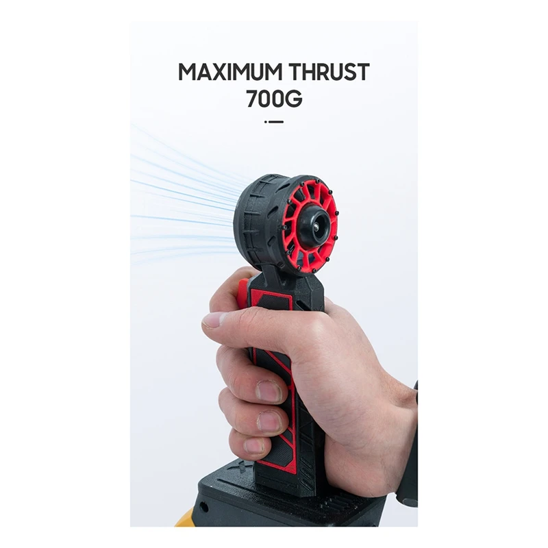 Mini Turbo Jet Fan Brushless Motor High Speed Duct Fan Portable Turbo Violent Fan Snow Removal Battery