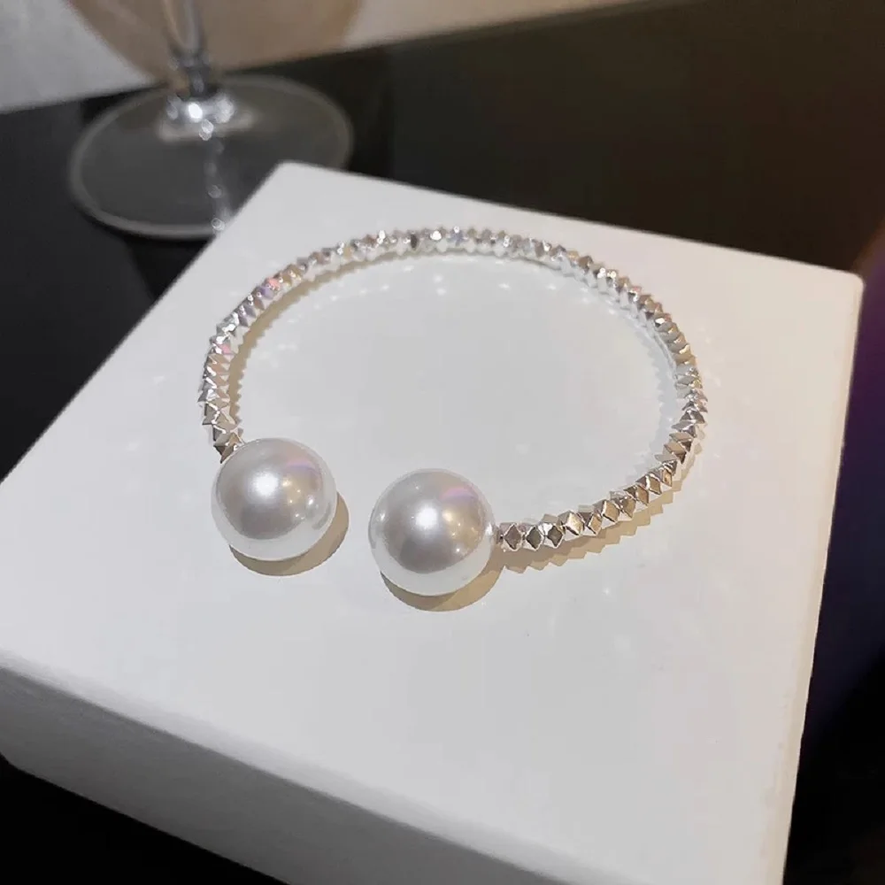 

New product bracelet AAAA10-11mm natural South Sea round white pearl bracelet 925s