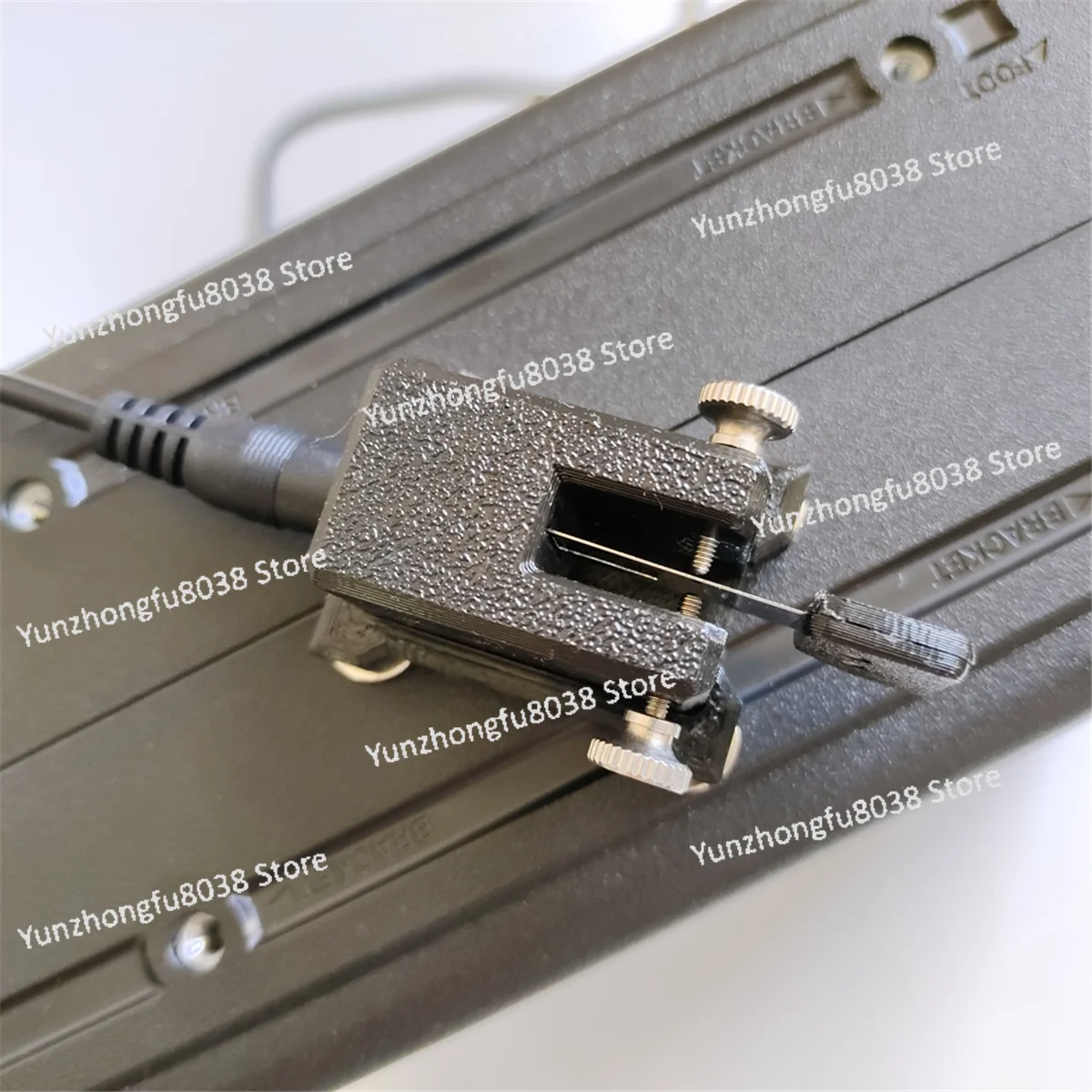 Nieuwe CW Morsecode Draagbare Enkele Peddel Automatische Sleutel Morsecode Sterke Magnetische Absorptie Stabiele Basis