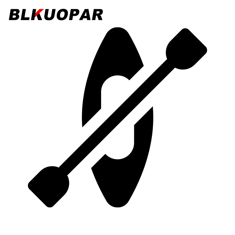 

BLKUOPAR For Kayak Decals Vinyl Material Car Stickers Window Laptop Waterproof Snowboard Refrigerator Sunscreen Funny Decoration