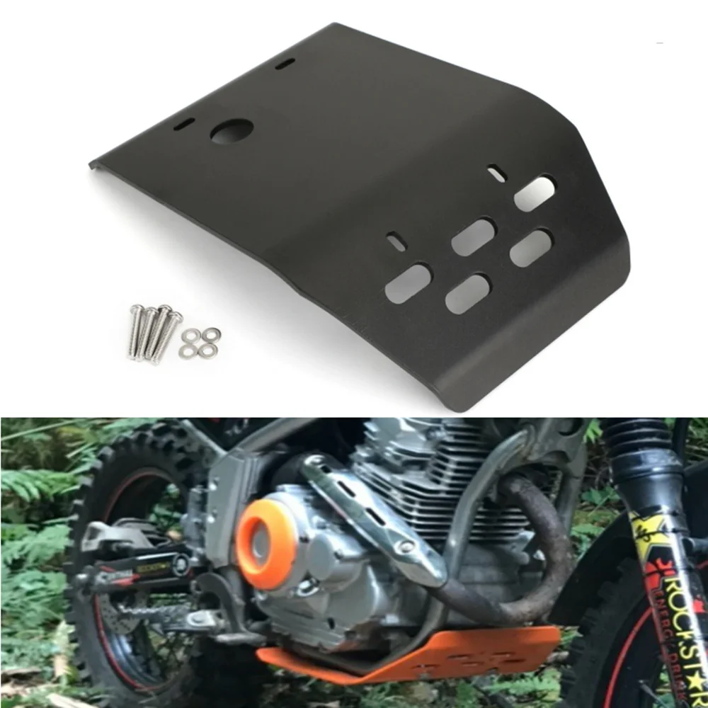 For Yamaha Serow XT250 Tricker XG250 Engine Guard Cover Protector Skid Plate