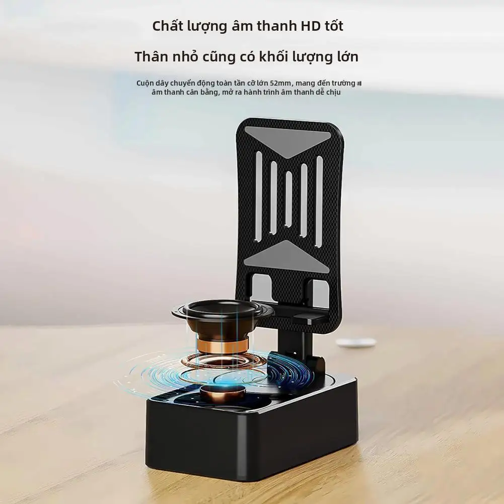 

Mobile Phone Stand Bluetooth Speaker Rotating Power Table Lazy Folding Desktop Stand For Mobile Phones Tablet Computer Ipad A3M8