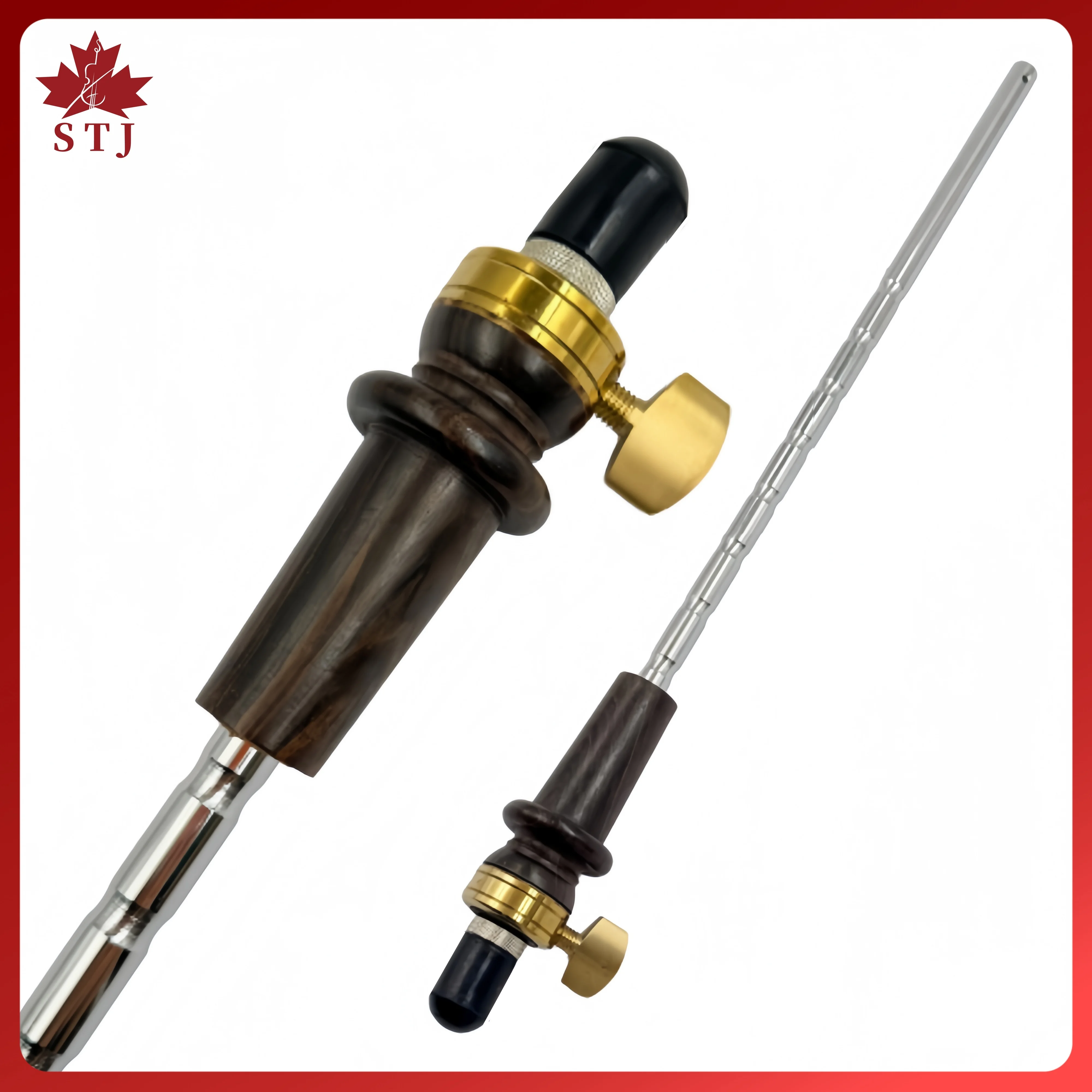 Strong Black Carbon Fiber Double Bass Endpin 3/4-4/4 #6864