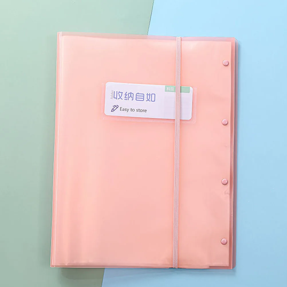 1pc Trasparente Organizzatore di carta per esami A3 Cartella di file a 30 tasche Borsa di archiviazione di documenti portatile per studenti in ufficio Multistrato