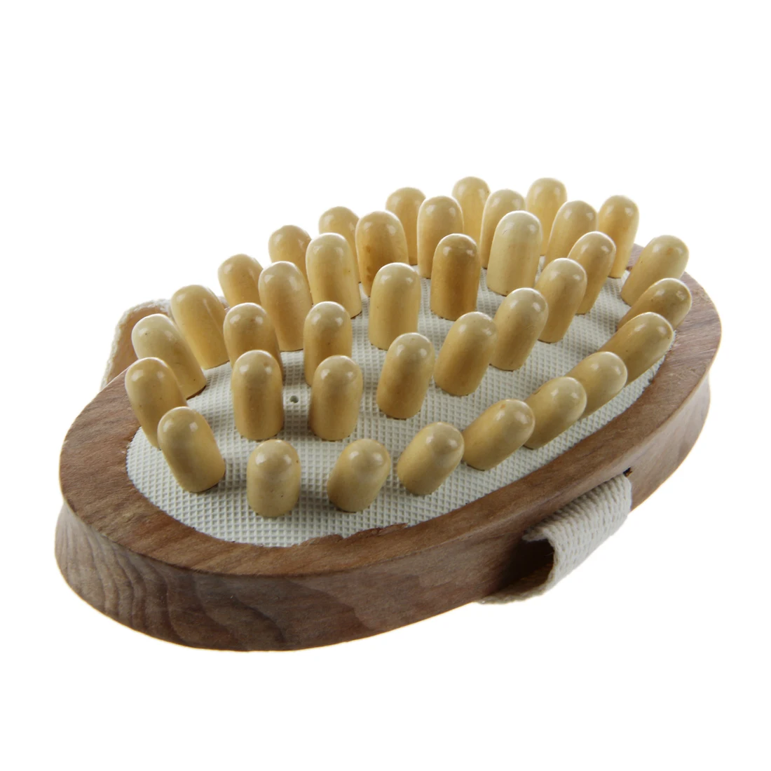 Hand-Held Natural Wood Wooden Massager Body Brush Cellulite Reduction