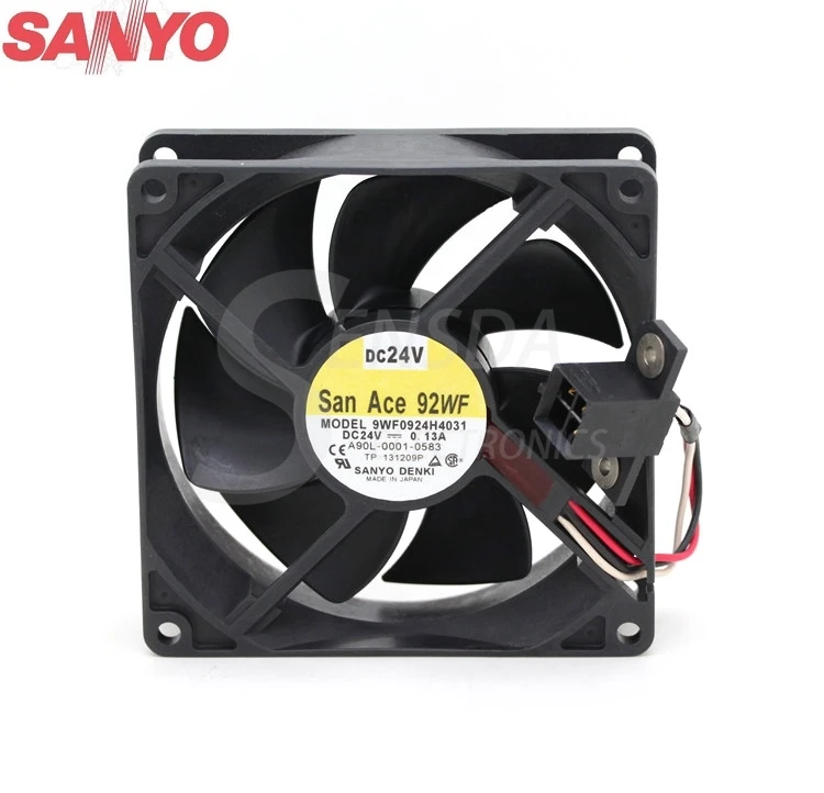 For Sanyo 9WF0924H4031 9025 24V 0.13A waterproof fan