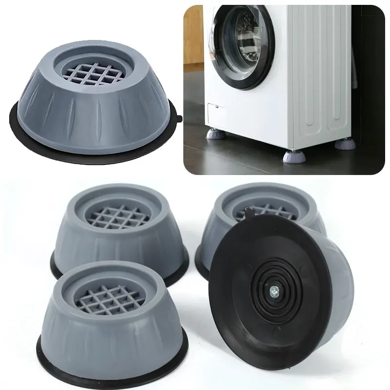 

1/4Pcs Anti Vibration Feet Pads Plastic Slipstop Noise Cancelling Washing Machine Support For Furniture Fixed Pad Accessories