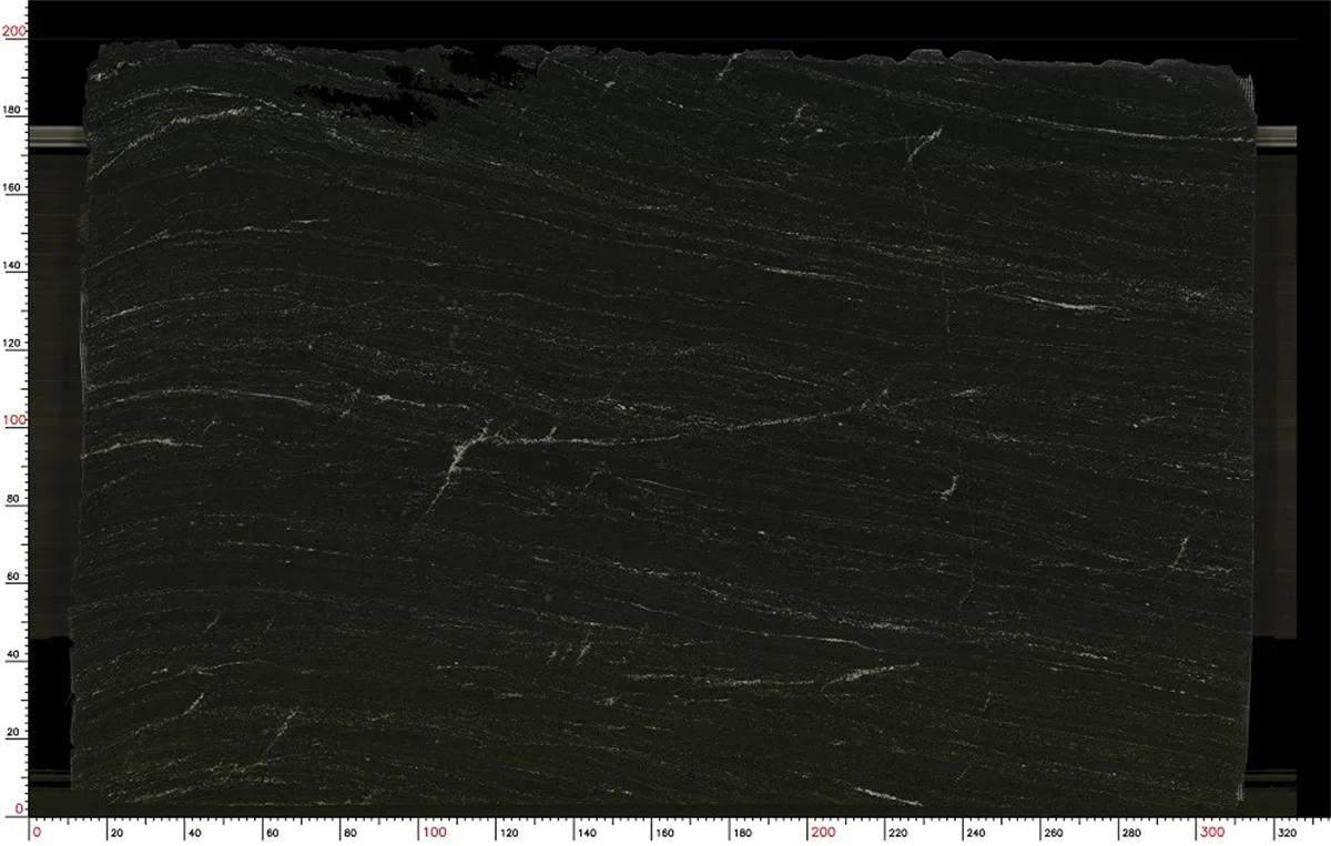 Laje de granito Black River para decoração de interiores