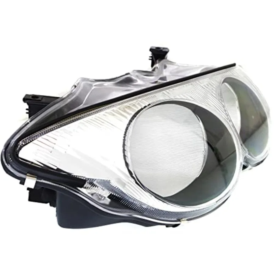 استبدال مجموعة المصابيح الأمامية اليمنى لكرايسلر 300M 19992004 مع لمبة هالوجين حل الإضاءة عالية الوضوح لني #4