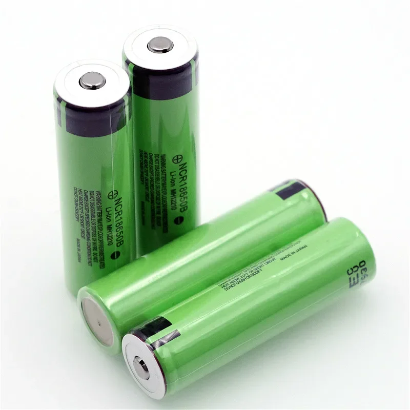 New Original 18650 3.7 v 3400 mah Lithium Rechargeable Battery NCR18650B with Pointed(No PCB) For flashlight batteries