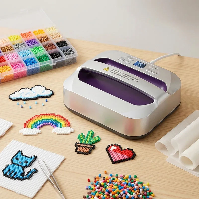 Multifunctional handheld hot press, Pin bean T-shirt printing dual-purpose portable heat press machine