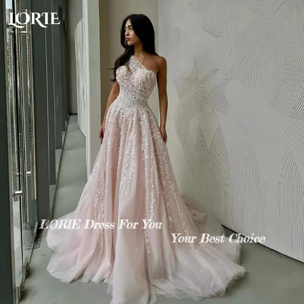 

LORIE Slit Tulle Arabia Evening DressShiny Pleats Floor Length Mermaid Prom Dresses Pleats Illsion Arabia Party Gown Customized