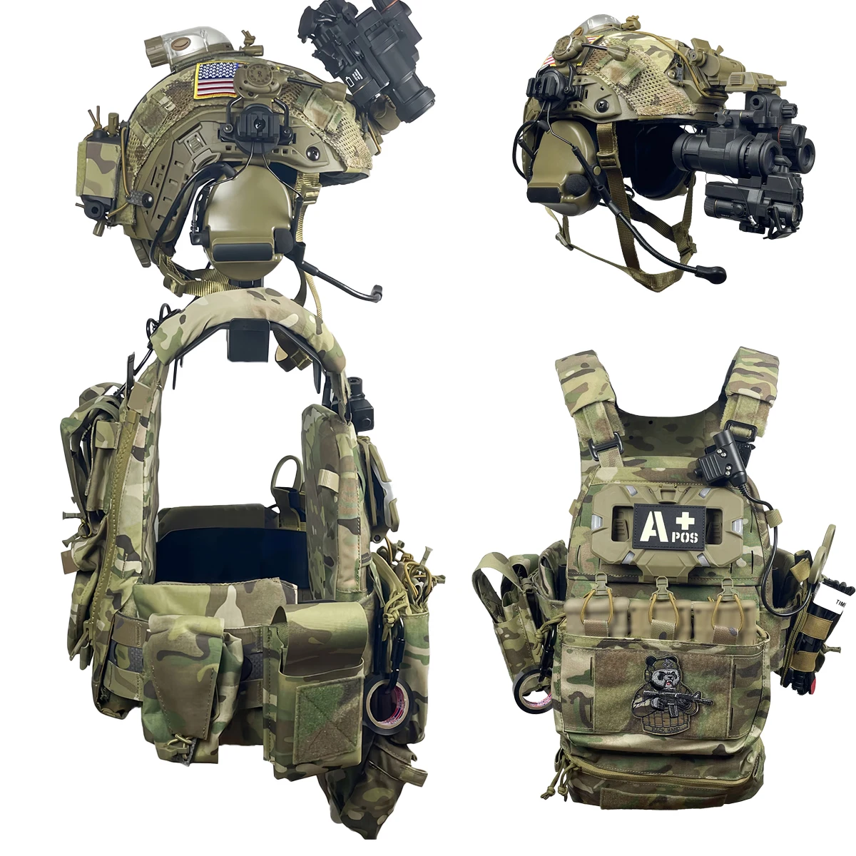 

Tactical Vest Helmet Suit Hunting Airsoft Shooting Military Camouflage Cosplay Costume Outdoor Training Combat Tactics Equipment