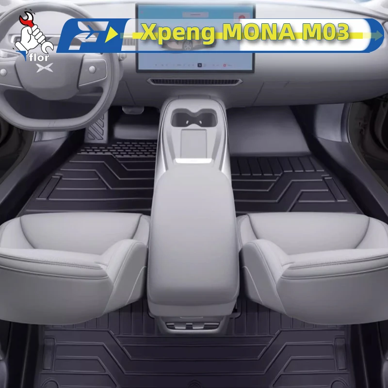 

For Left-hand Drive Car Floor Mat Xpeng MONA M03 Custom Fit Full Surround Foot Mat Interior Protection Liner Floor Liner