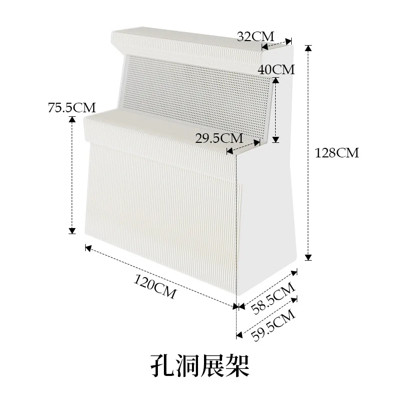 Opbergplank Creatieve Cave Board Booth Commerciële plank