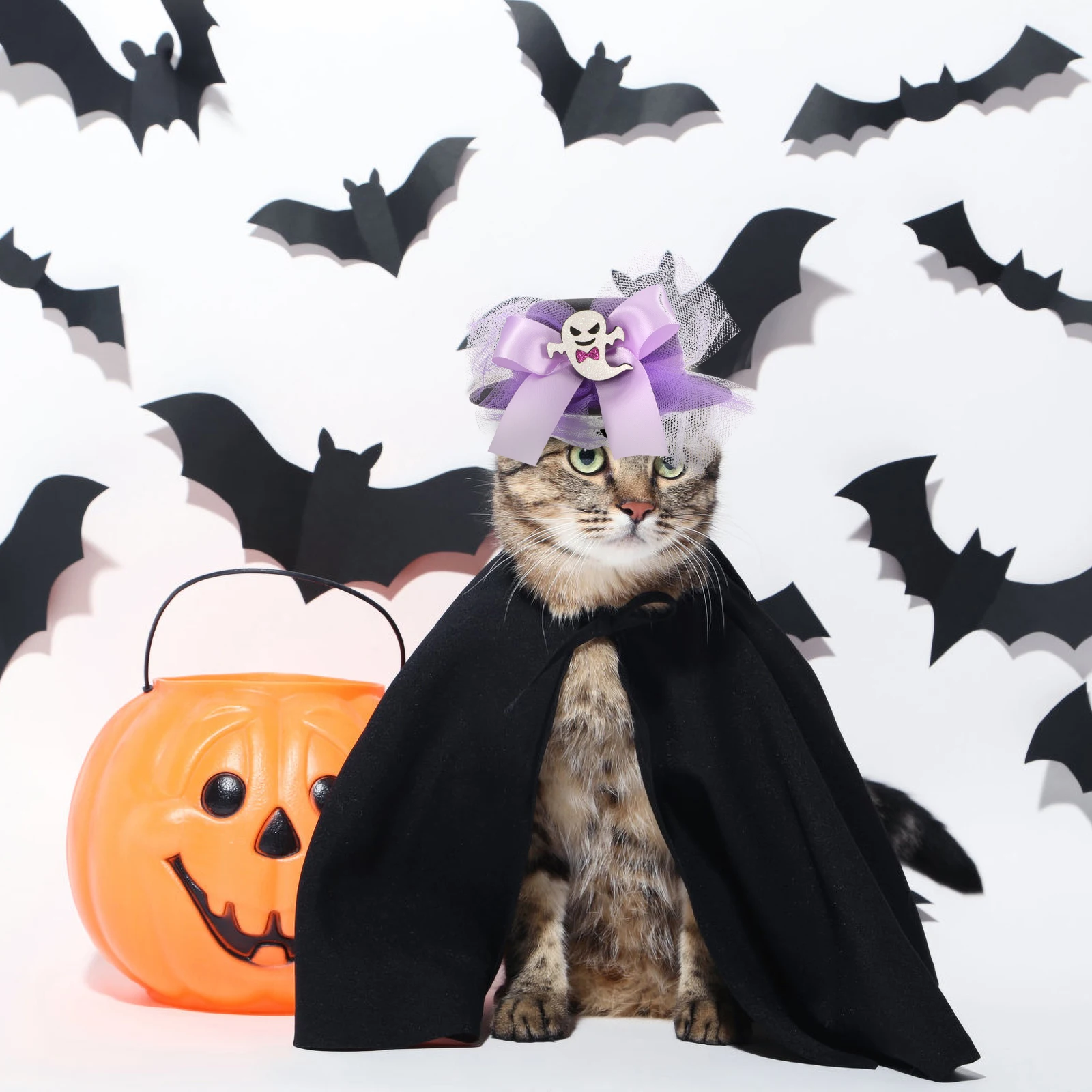 

1Set Halloween Dog Cat Costume Tutu Skirt Hat Comfortable Breathable Pet Wear Halloween Pet Costume Dog Tutu Skirt Hat