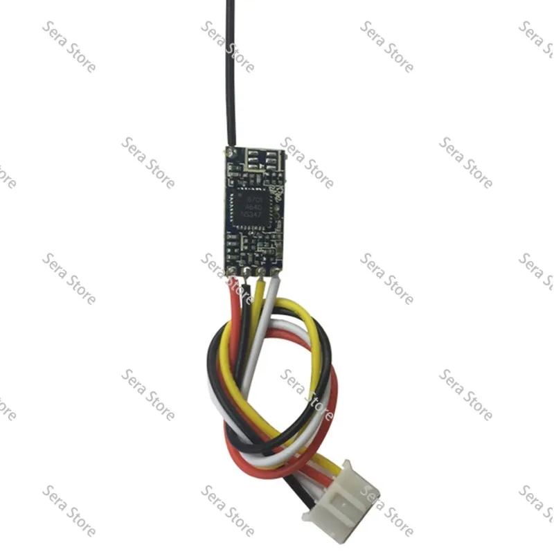 2.4G 100MW wireless, default channel 2370 small size wireless audio and video transmission transmitter and receiver module