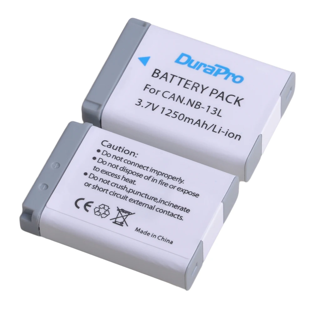 NB-13L Battery for Canon PowerShot G9X, G9 X Mark II, G1 X Mark III, G7X, G7 X Mark II, PowerShot G7 X Mark III,G5X, SX620 HS