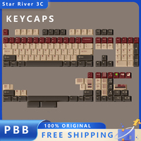 FBB DR101 Original Keycap 145 Keys Retro PBT Sublimation Customized Keyboard Magnetic Switches For Mechanical Keyboard Keycap