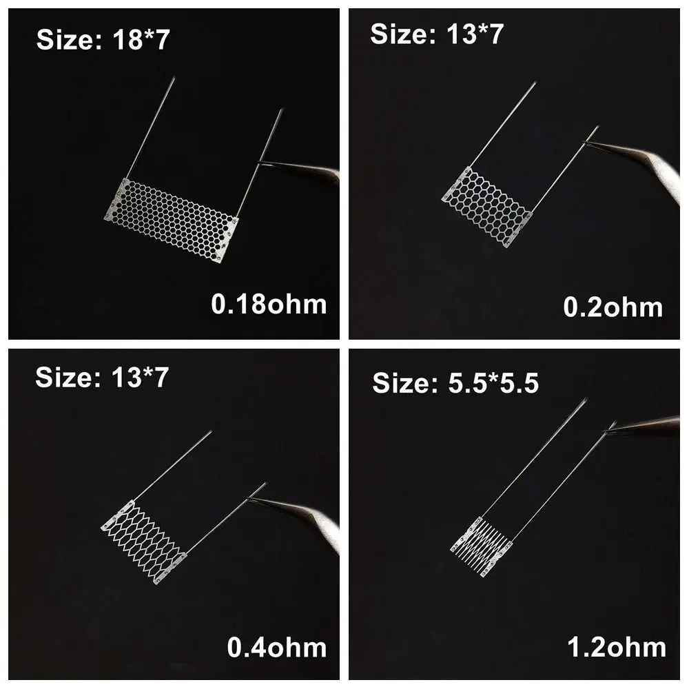 

100/50/10pcs Rebuild Mesh Wire With Legs For GT OXVA Xlim RPM3 PNP XROS VM1 TPP DM1 ITO M2 Hand-Held Disassembly Tools