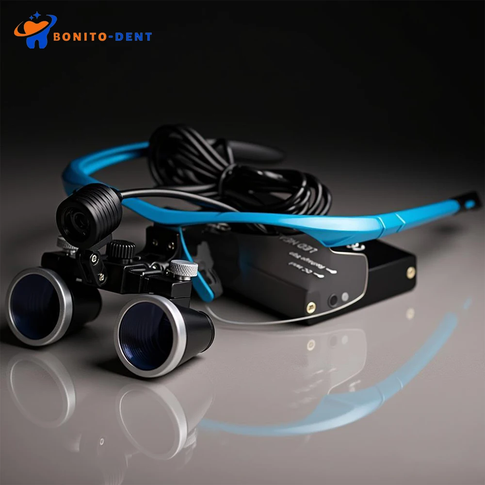 

2.5x420mm 3.5x420mm Dental Loupes Dental Lab Medical Loupes Dental Magnifier Dentists Black