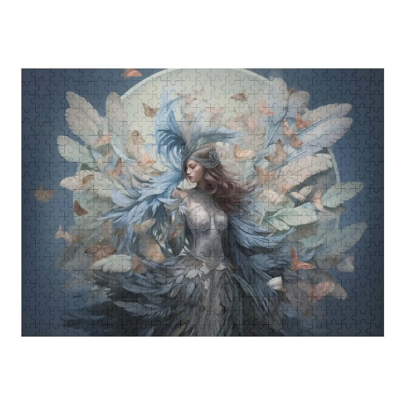 

Пазл «Мой ангел» с лесом для взрослых, произведения искусства, деревянный пазл с именем