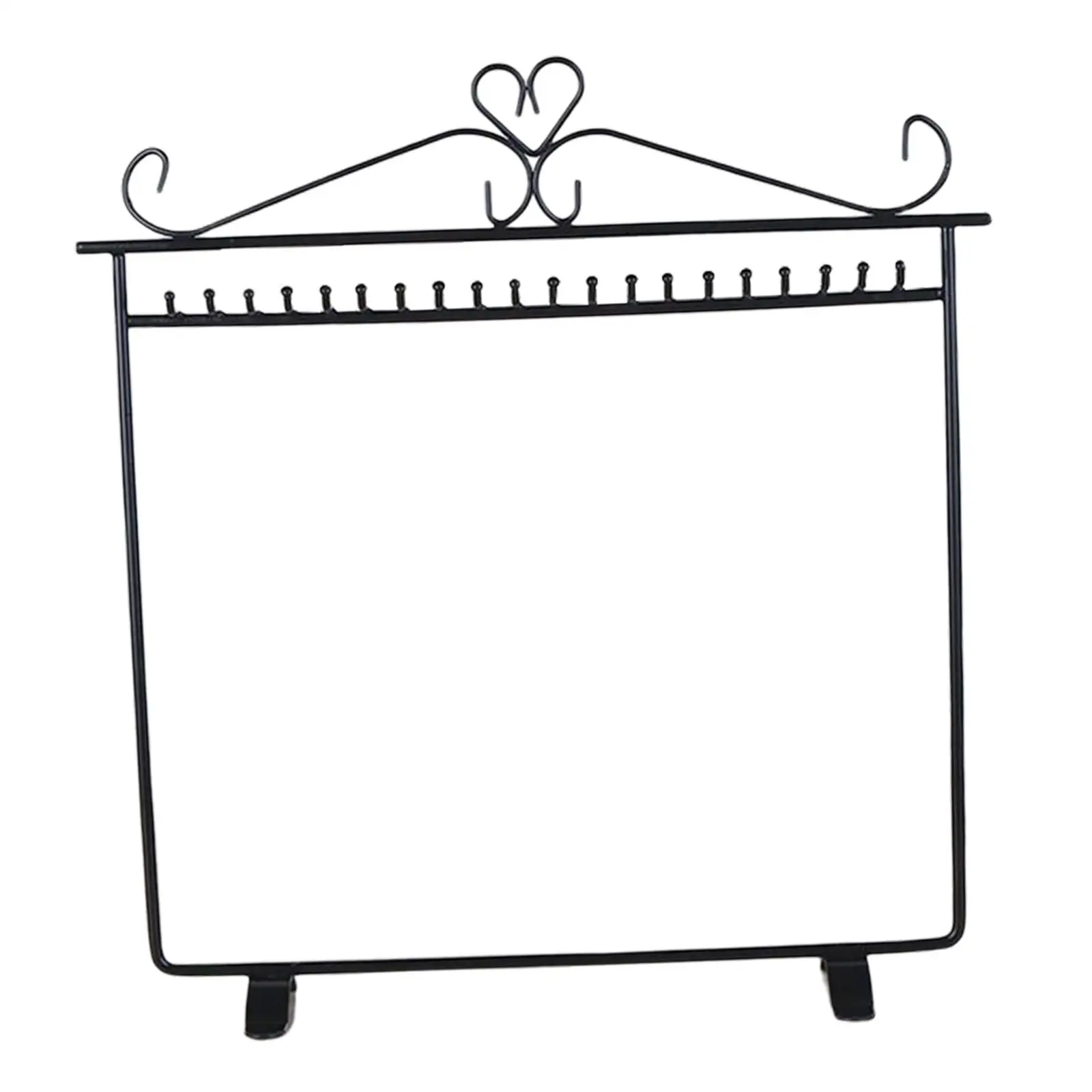 Présentoir à Bijoux T1, Support de Rangement, 20 Crochets, Bracelets, EvalueEar