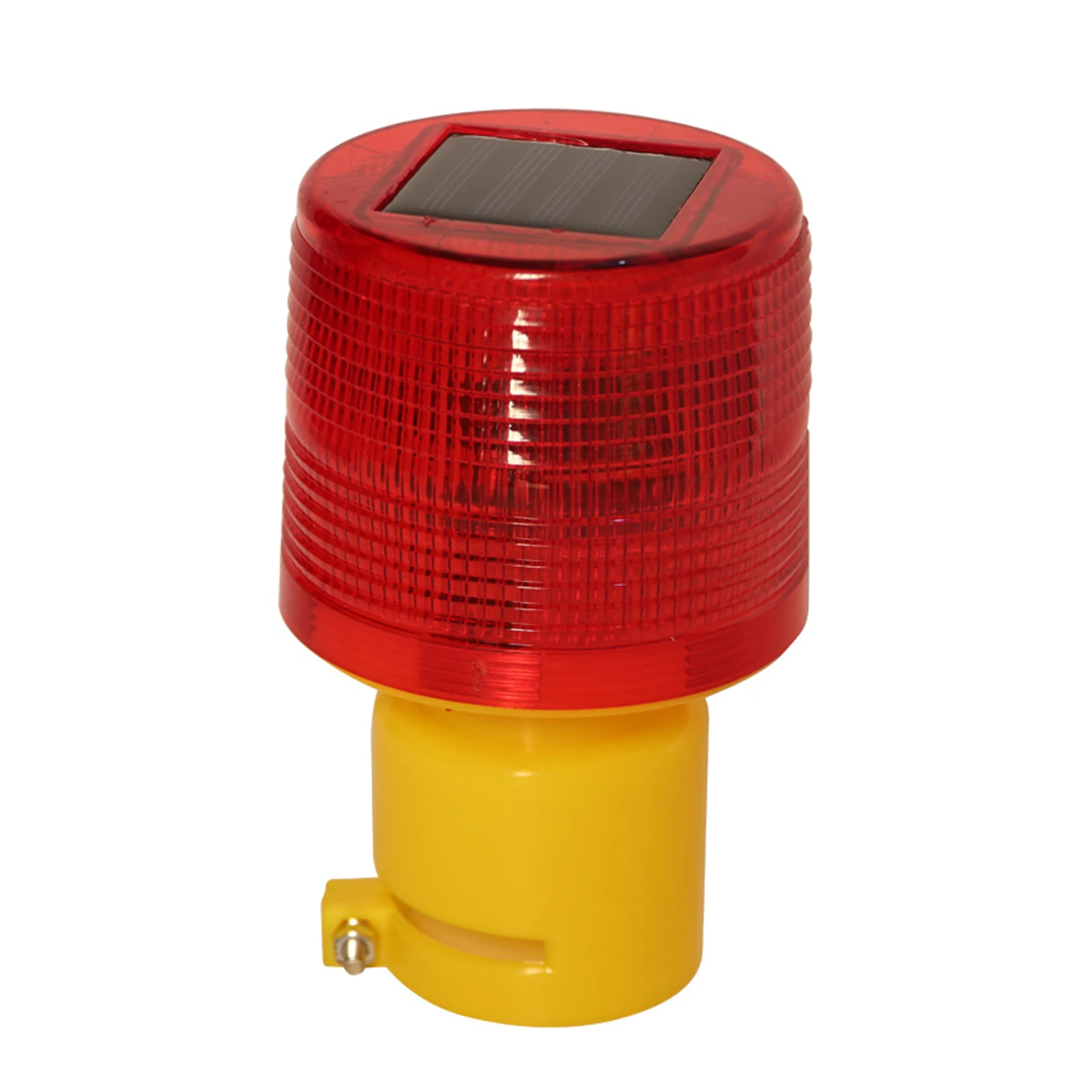 LED Solar Strobe Warning Red Light For Night Road Construction Cone Emergency Signal Safety Traffic Light Flicker Beacon Lamp