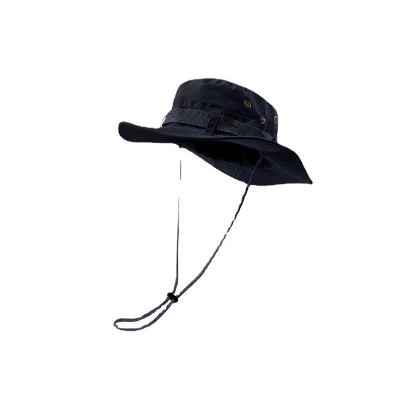 Men Women Summer Breathable Denim Cap Big Wide Brim Outdoor Sport Travel Sunscreen Fishing Fisherman Sun Cowboy Hat B46