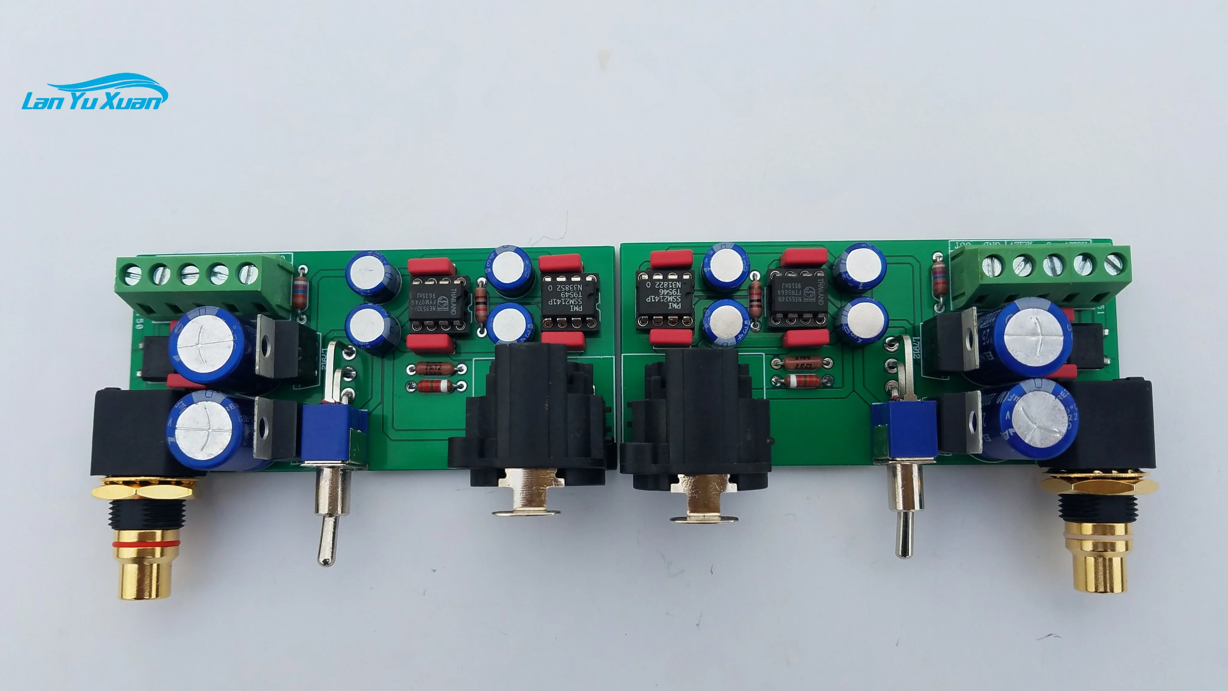 SSM2141 Balanced XLR-to-Unbalanced RCA Single-Ended Circuit Board Made in China
