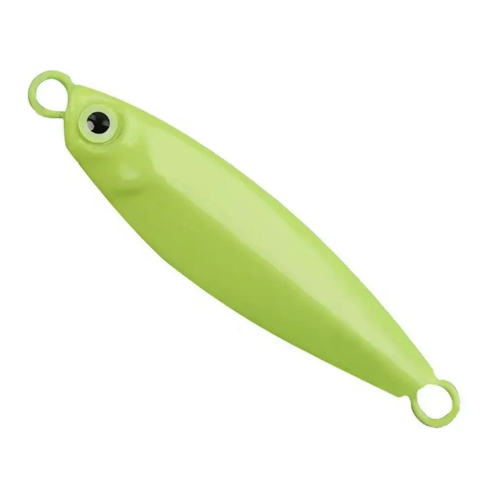 5Pcs Crank Hook Luminous Fishing Lures Hooks 3D Eye Rotating Tail Simulation Fish Lures 5 Size Colorful Fishing Lures Kit