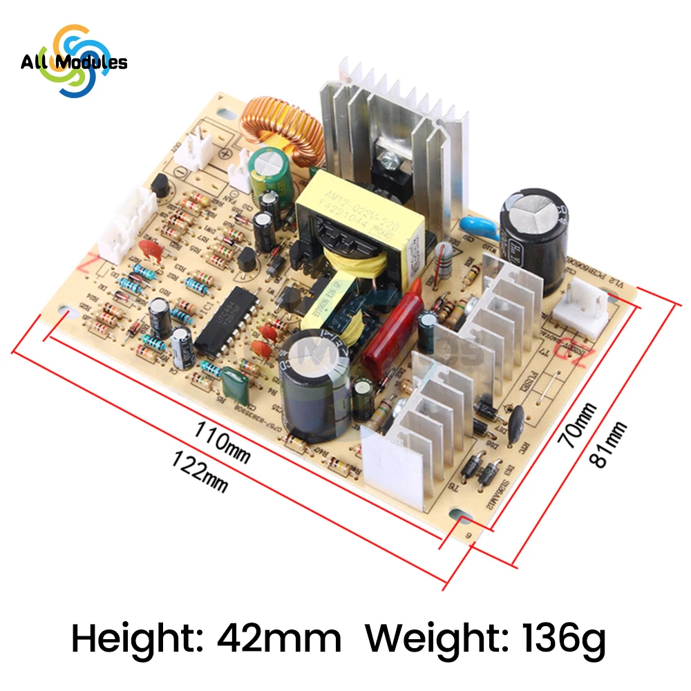 Imagem -03 - Comutação Power Module For Water Dispenser Acessórios Cooling Board Circuit Board ac 220v para dc 12v