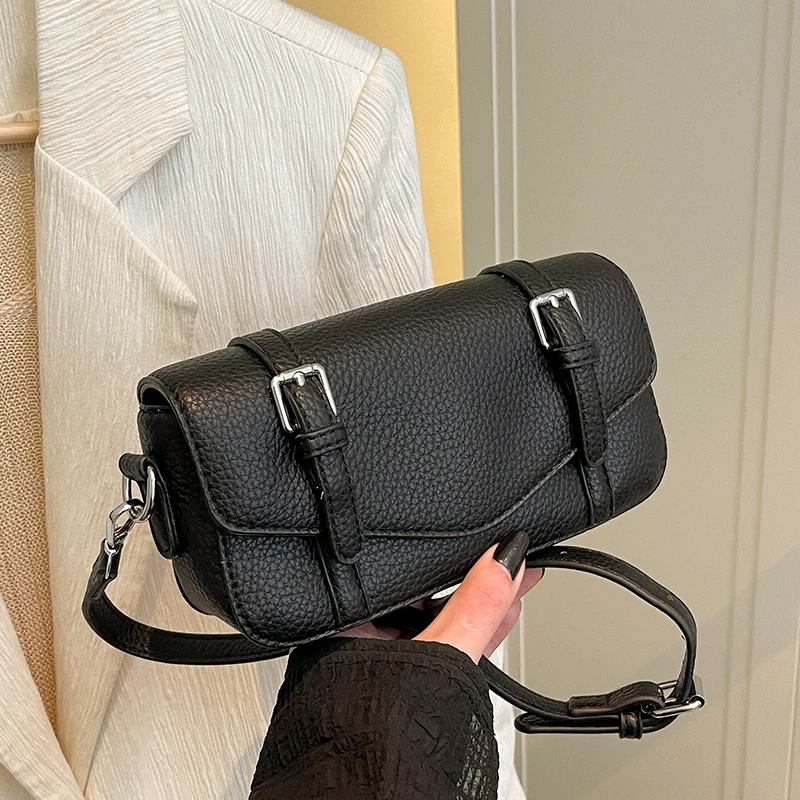 

Женские сумки через плечо подмышками, дизайнерские трендовые кожаные сумки 2025, маленькие сумки через плечо под мышками и кошельки, черная сумка-портфель