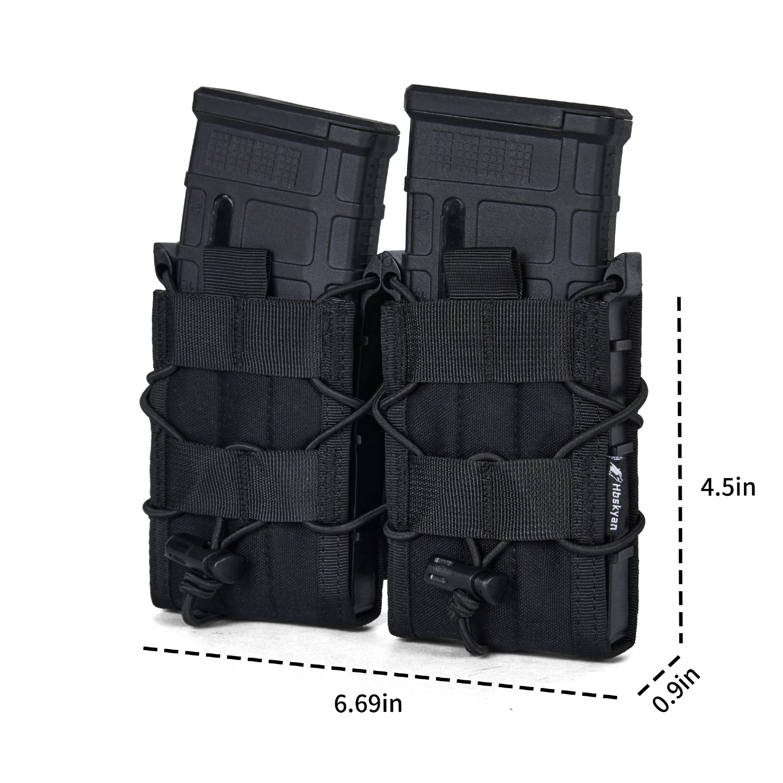 5.56 حقيبة مجلة مفتوحة إلى مول، حقيبة مجلة سريعة الإصدار، أحزمة تكتيكية متوافقة