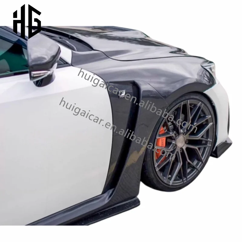 2013-2019 for Lexus IS200t IS250 IS300 IS350 Body Kit Upgrade with Carbon Fiber Side Skirt Fender in RCf Style New Condition
