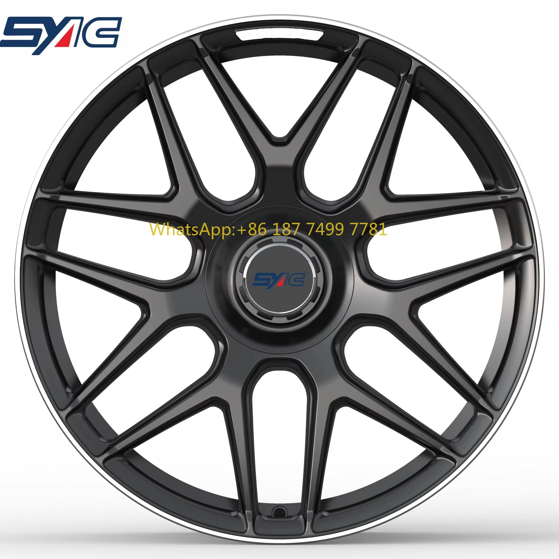 

SYAC Factory PRIVATE CUSTOM Forging Wheel 20 Inch Front and Rear Wheels PCD5x112/CB66.6 6061-T6 Aluminium Alloy Car Rims for 。
