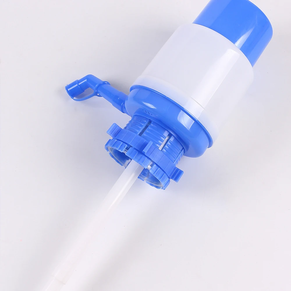 Water Bottles Pump Manual Hand Pressure Drinking Fountain Pressure Pump with Extra Short Tube and Cap Fits Most 5 Gallon Water