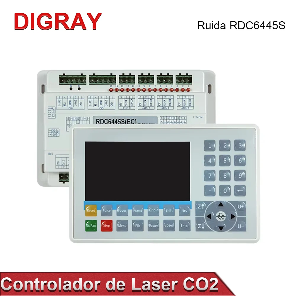 DIGRAY Ruida RDC6445G CO2 Laser Control Card Motherboard For CNC Laser Cutting Machine Control System RDC6445S