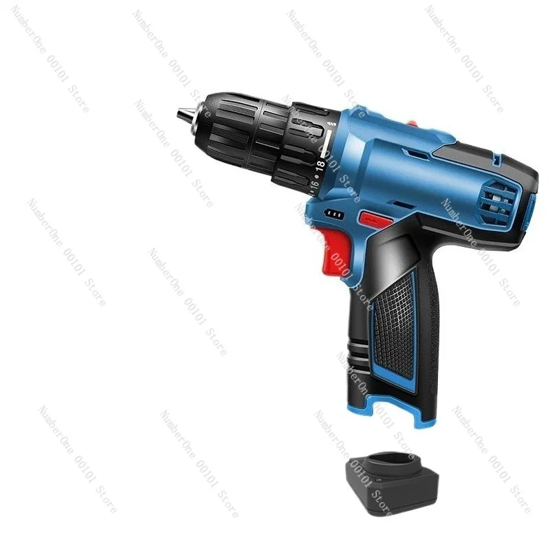 Cordless Brushless Electric Drill Rechargeable Lithium Power Screwdriver Home Impact Driver Hand Gun Drill Portable DIY Wood