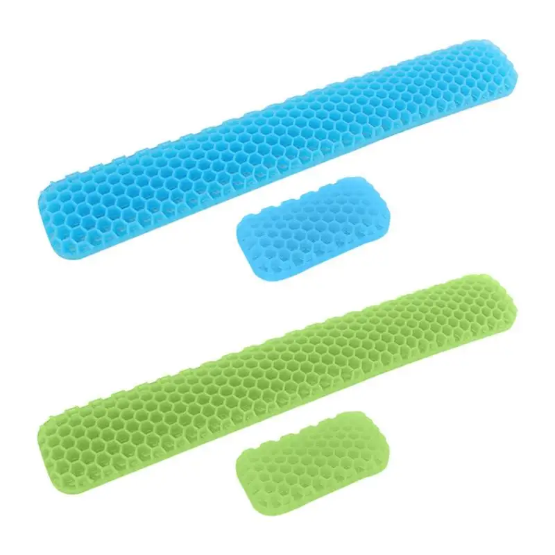 

Wrist Pad For Keyboard Cooling Keyboard Pad Keyboard Wrist Pad Mouse Pads For Desk With Non-Slip Base Honeycomb Wrist Rest Mouse