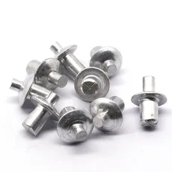 M6.4*13.5*16 Half Round Head Core Rivet Aluminum Cap Rod Large Cap Round Head Percussion Rivet Blossom Expansion Nail Home Tools