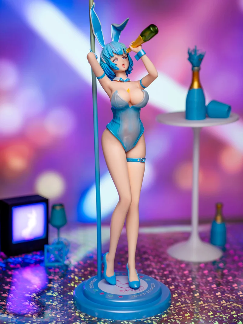 غرفة نوم أصلية من Honey Studio Stay for a while لعبة فتاة الأرنب صانع الساعات لعبة مجسمة للسيدات #2