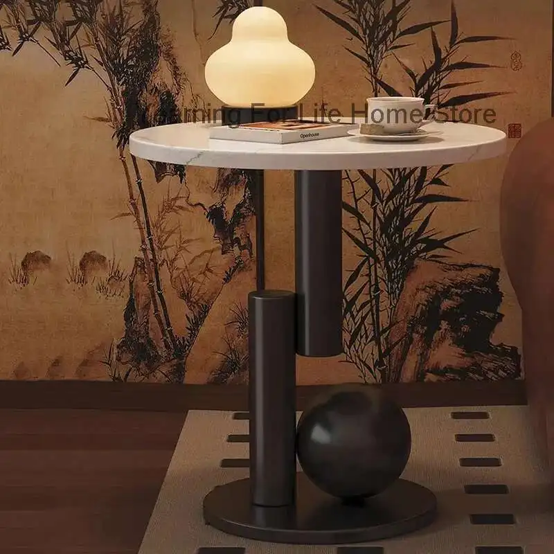 

Bedroom Mobile Nightstand Nordic White Cheap Unique Bedside Table Living Room Luxury Cool Mesitas De Noche Replica Furniture