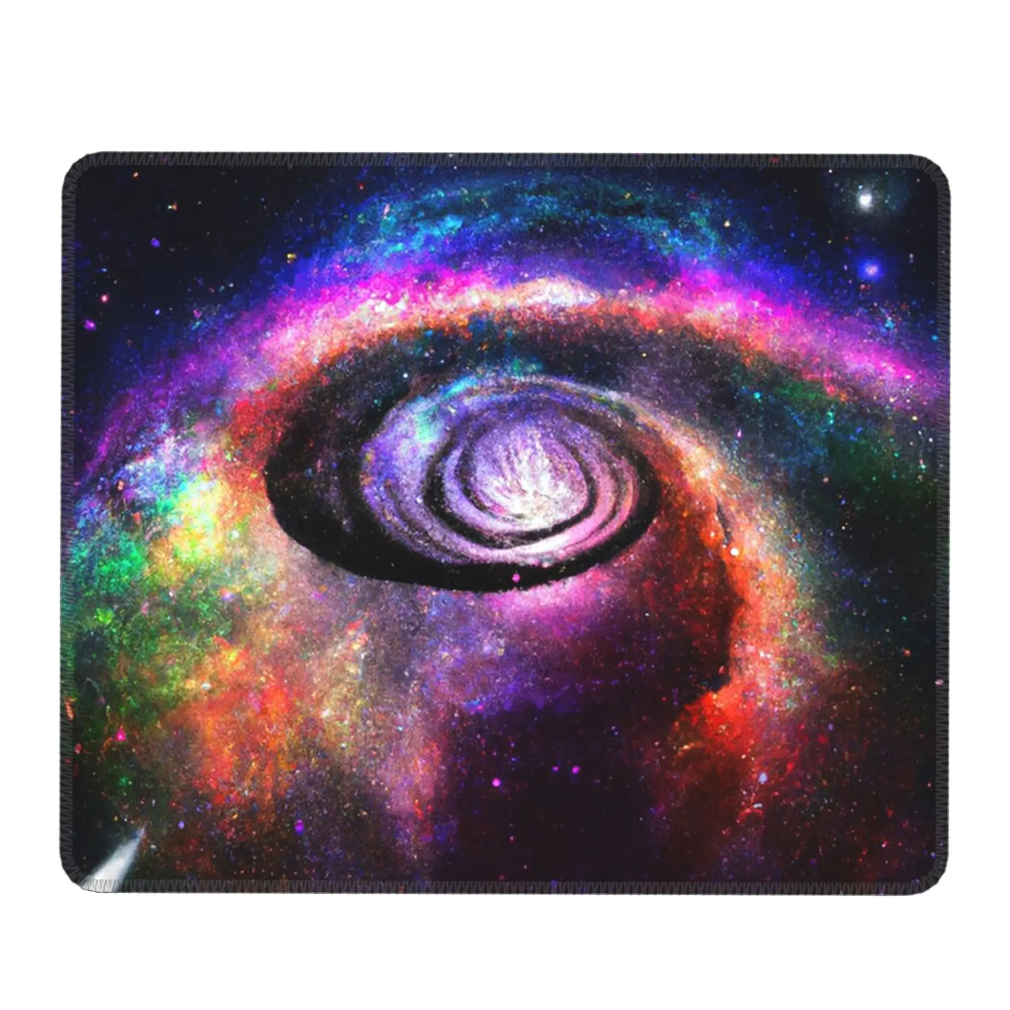 Cosmic Starry Sky Wormhole Mouse Pad Computer Keyboard Mouse Mat Gaming PC Laptop Desk Mat Office Table Mats