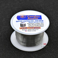 10meters American Original Cardas Solder Wire 3% Silver 0.8mm Diameter With Silver Solder Wire And Audio Solder Wire