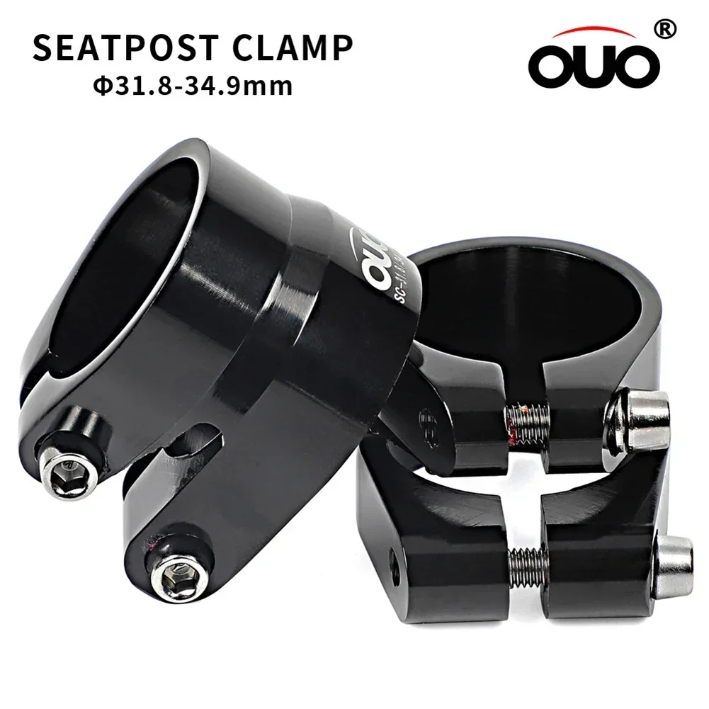 Hot Sale Bike Seat Post Clamp 31.6mm/34.9mm Mountain Aluminum Alloy Ultralight Mountain Bicycle Seatpost Clamps Cycling Parts