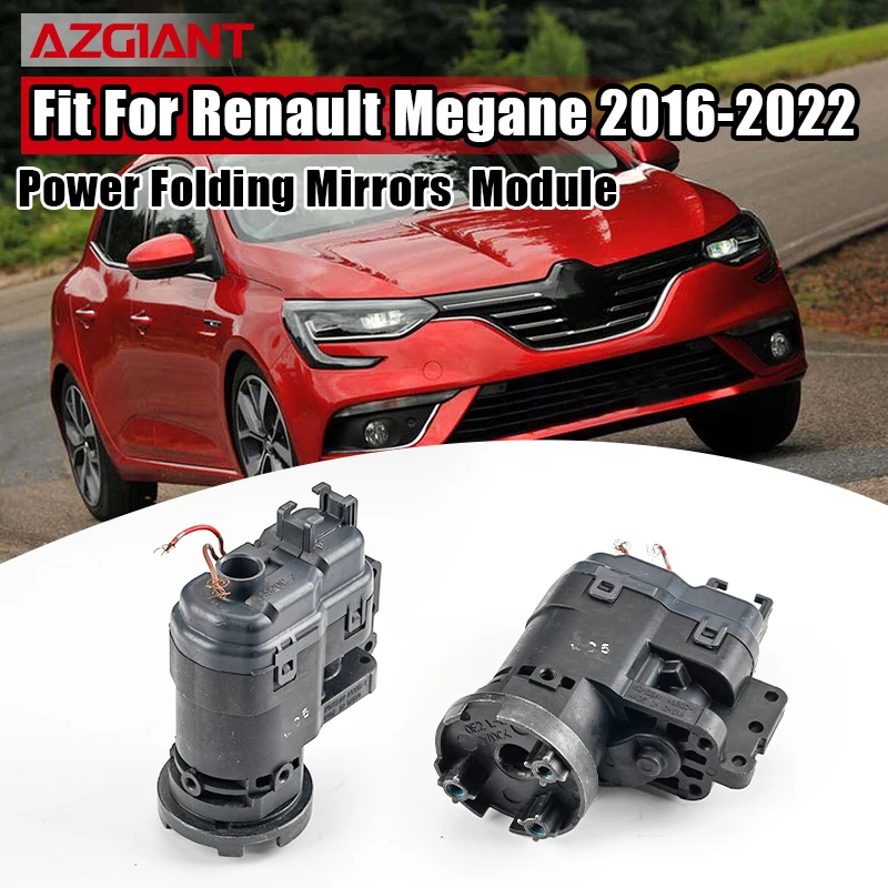 For Renault Megane 2016-2022 AZGIANT Power Folding Mirror Motor DC 12V FC-280 High Speed Quiet Side Mirror Fold