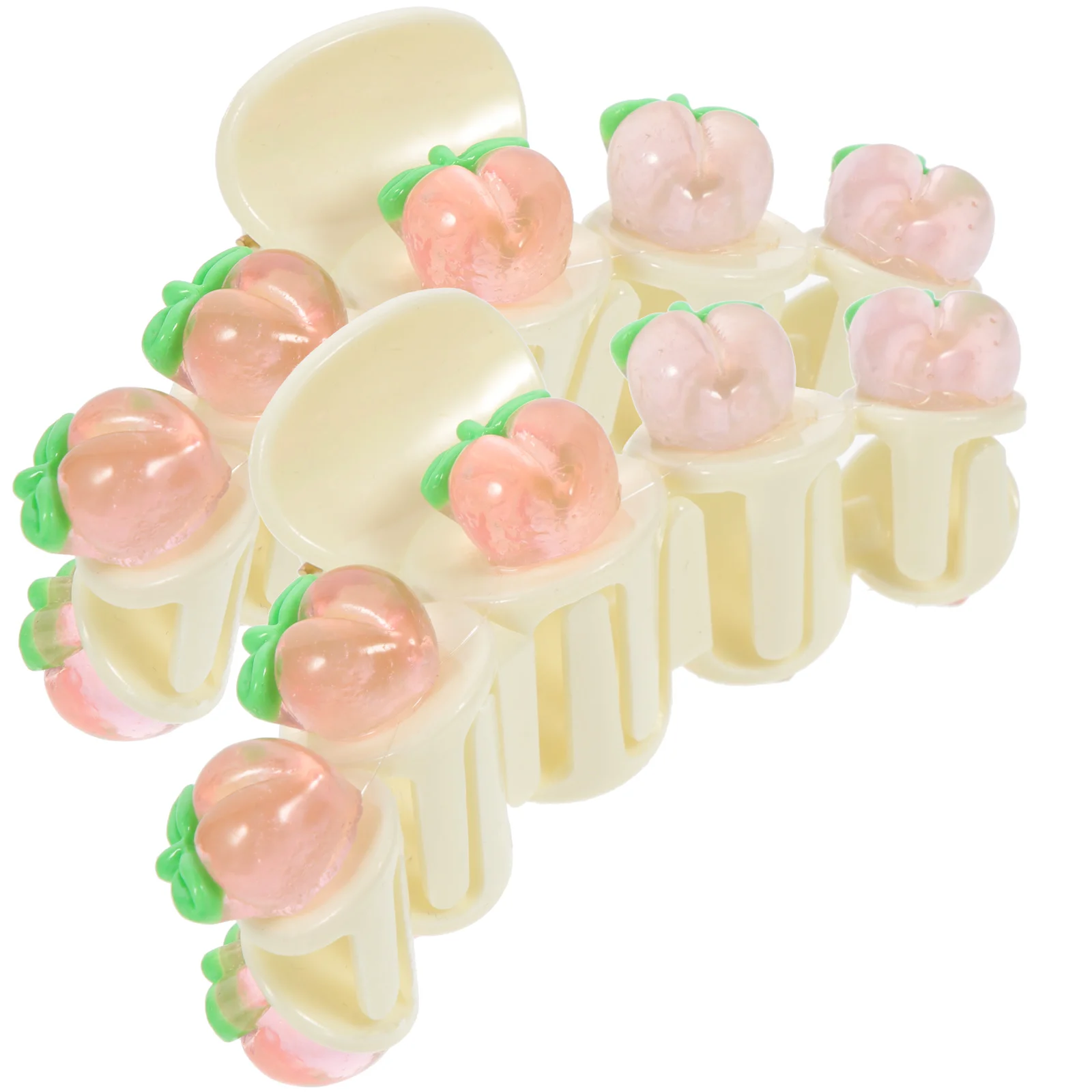 

2Pcs Hair Hair Clamp Claw Clip Strong Hold Jaw Resin Durable Women Hairpin Travel Bath Makeup Styling Tool Accessories