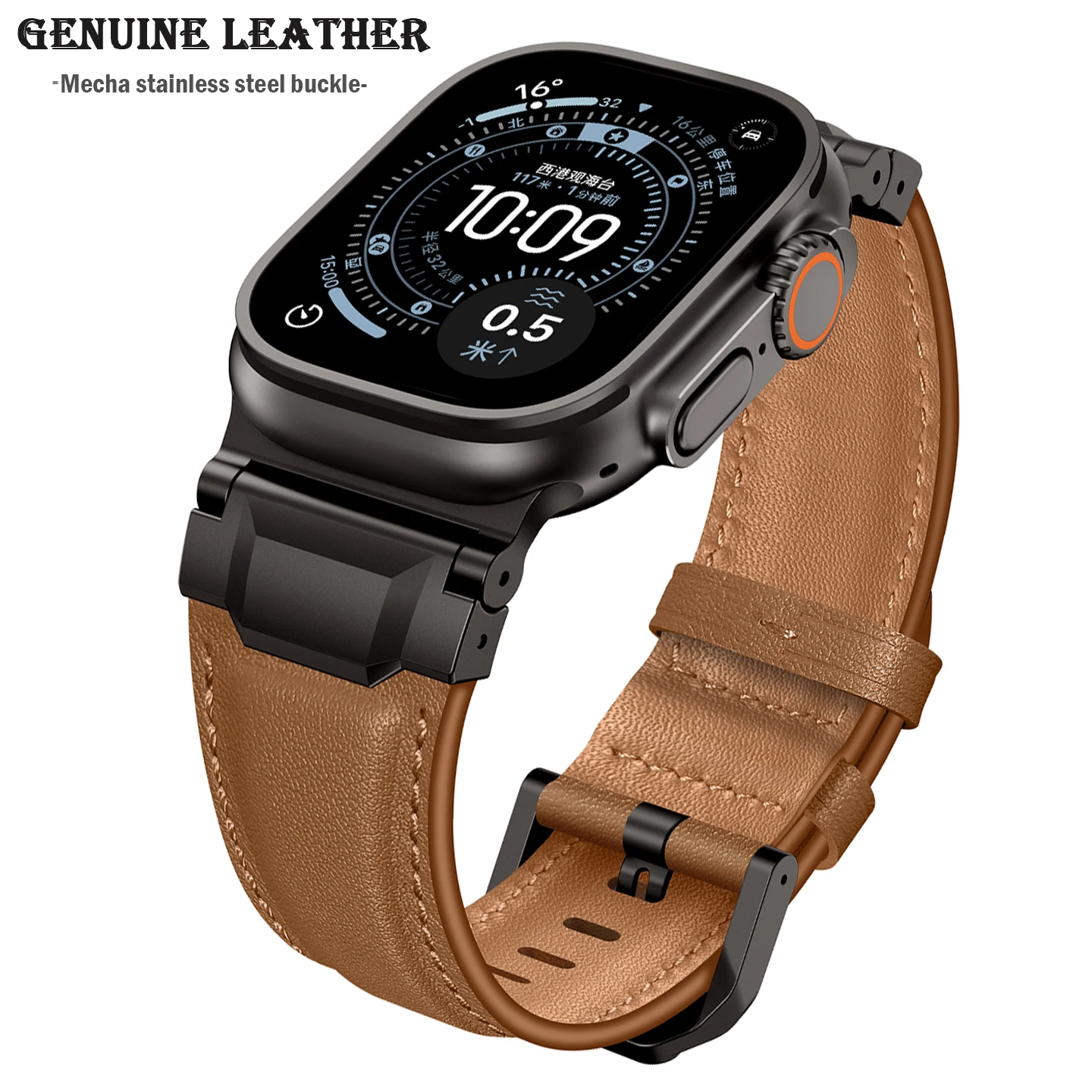 Premium-Lederarmband im Rüstun – Smartwatch Premium Watches For Women Bewertung und Preis